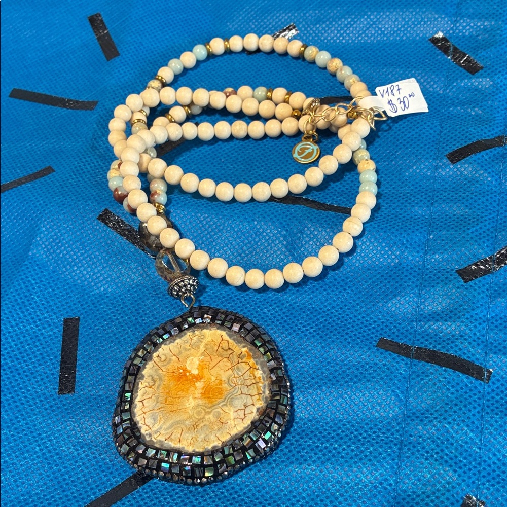 Natural Jasper Necklace